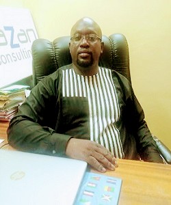 KADEOUA Yaloho Ivès Adolphe, Directeur Général de Nazan Consulting SARL